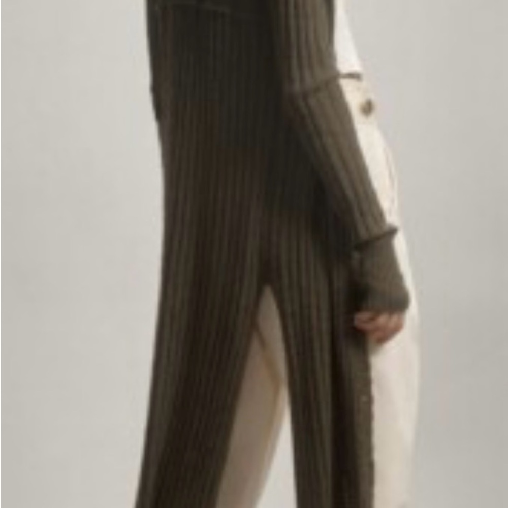 Long Ribbed Cardigan - Picture 2 of 3